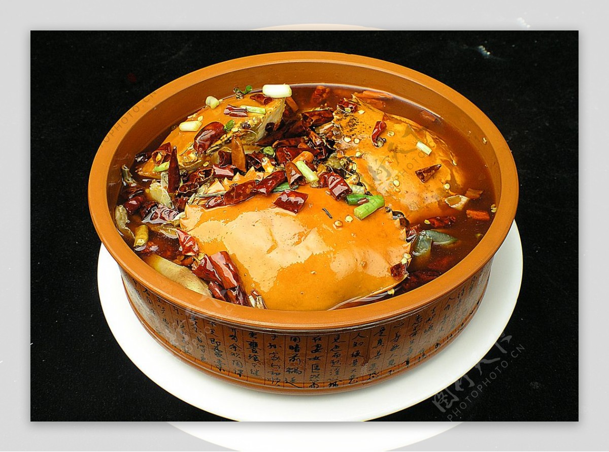 家常菜盆盆蟹图片