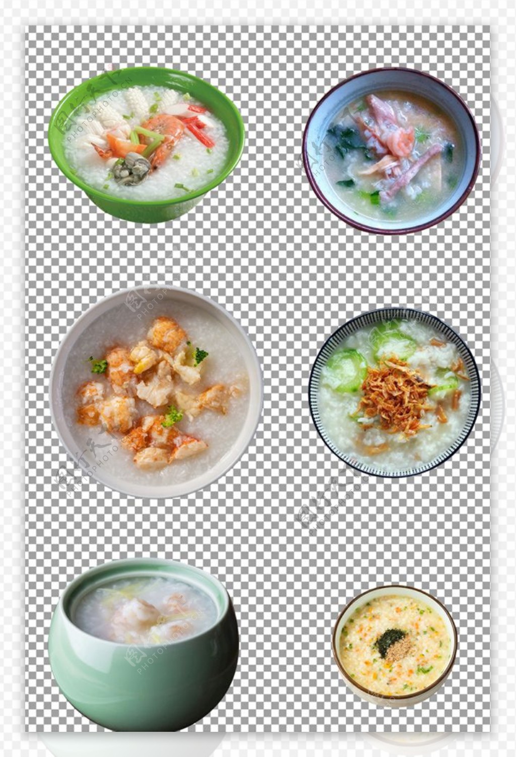 养胃海鲜粥图片