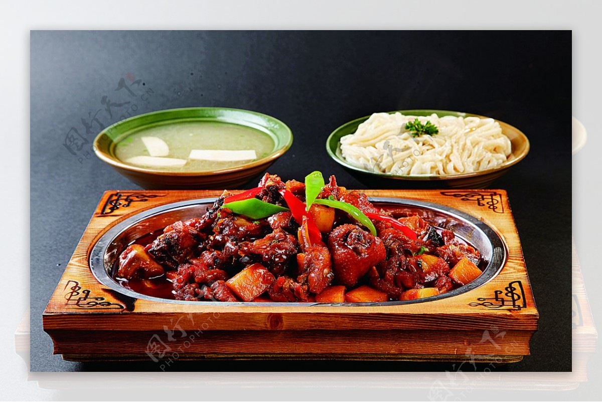 淮扬菜土鸡组合小套餐图片