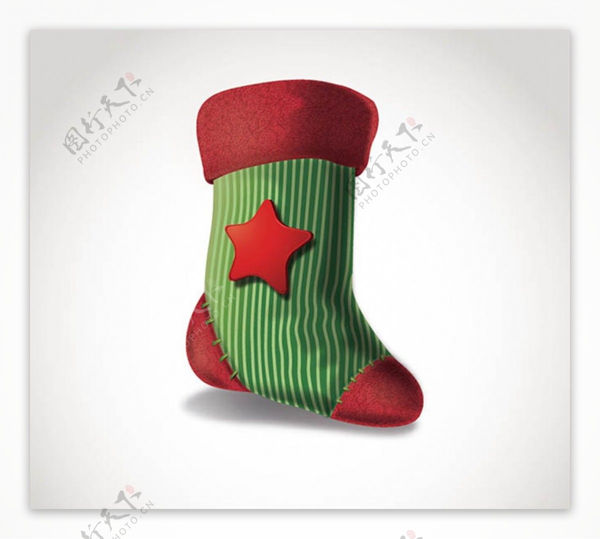 圣诞节的袜子图片