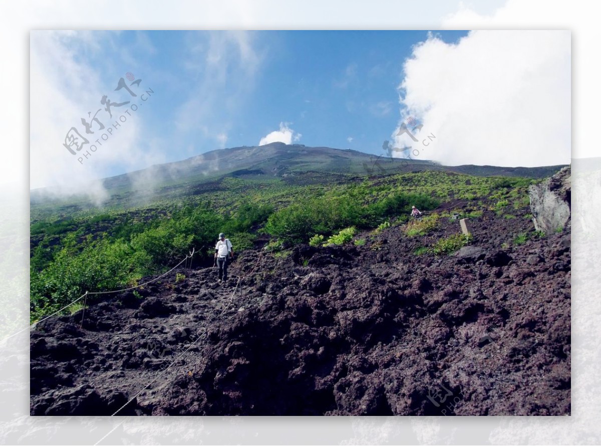 日本富士山图片