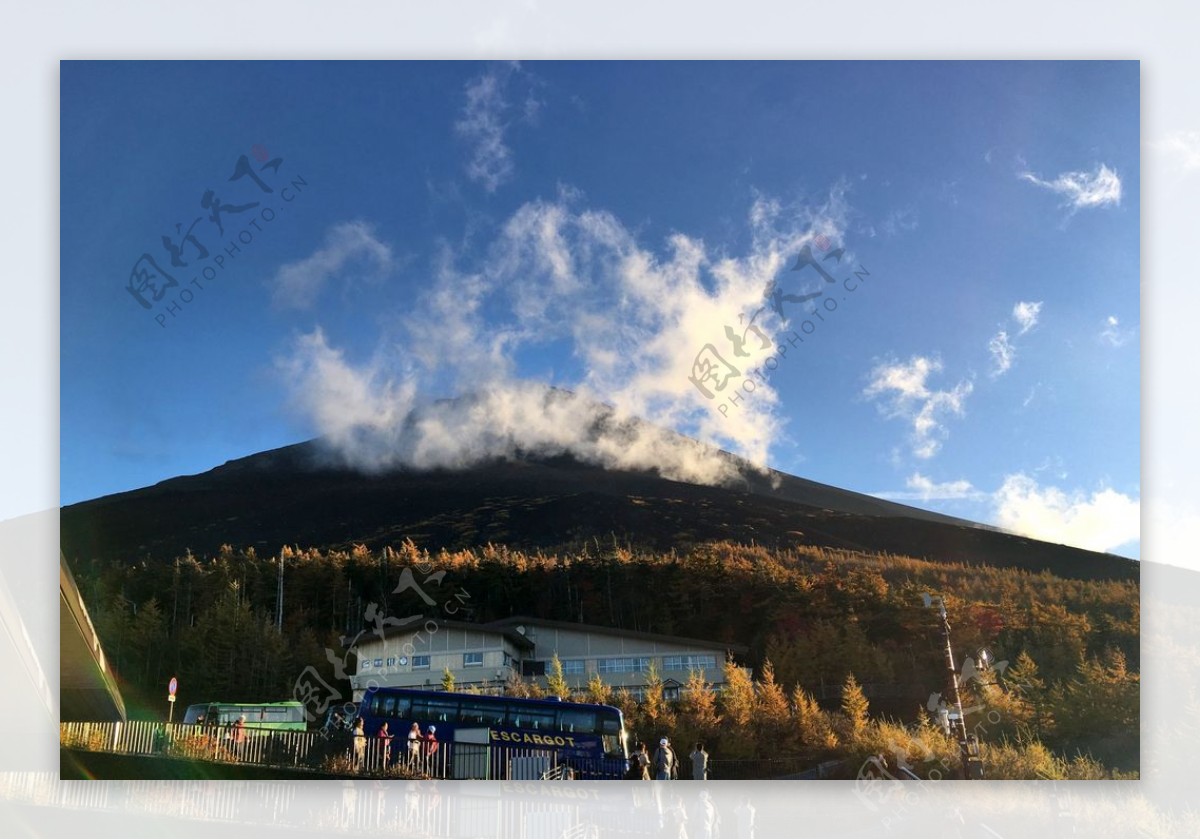 日本富士山图片