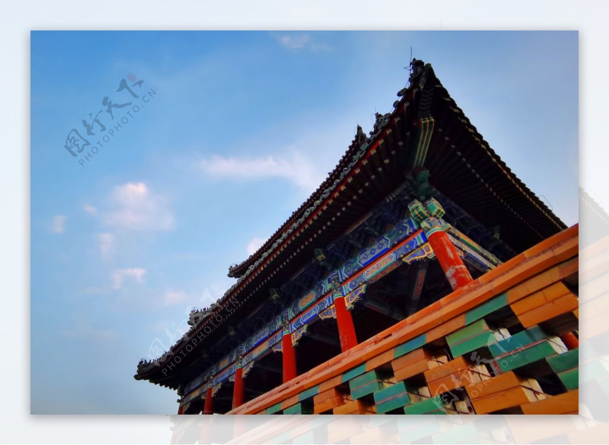 北京紫禁城景山公园图片
