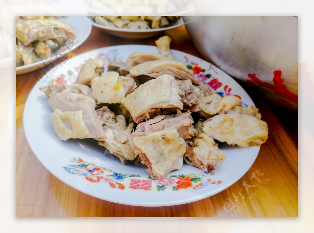 白切鸭肉水煮鸭传统菜系图片