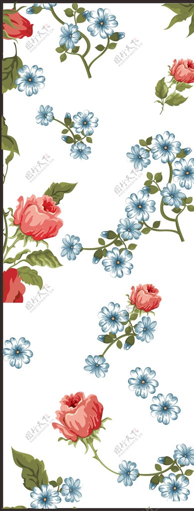 玫瑰花海报素材图片