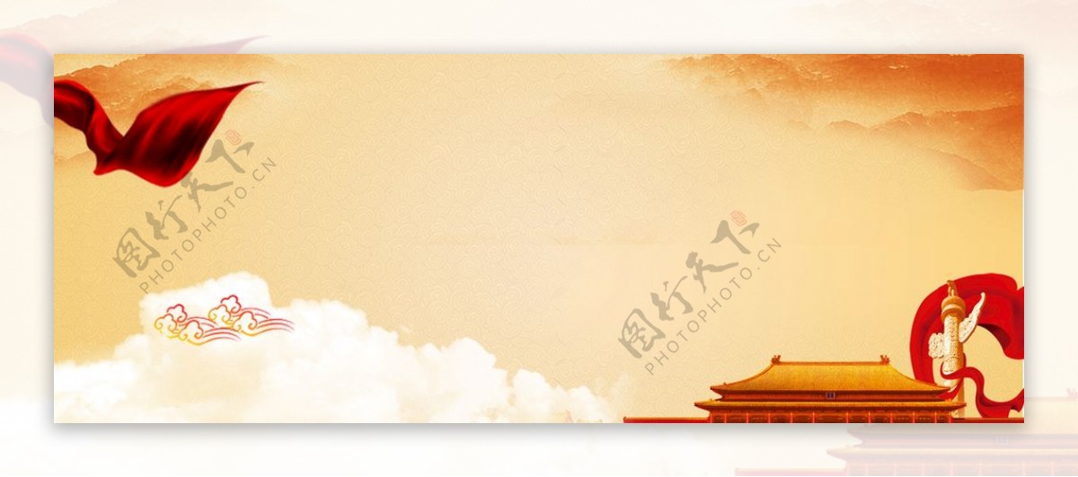 中国风背景展板画册底板图片