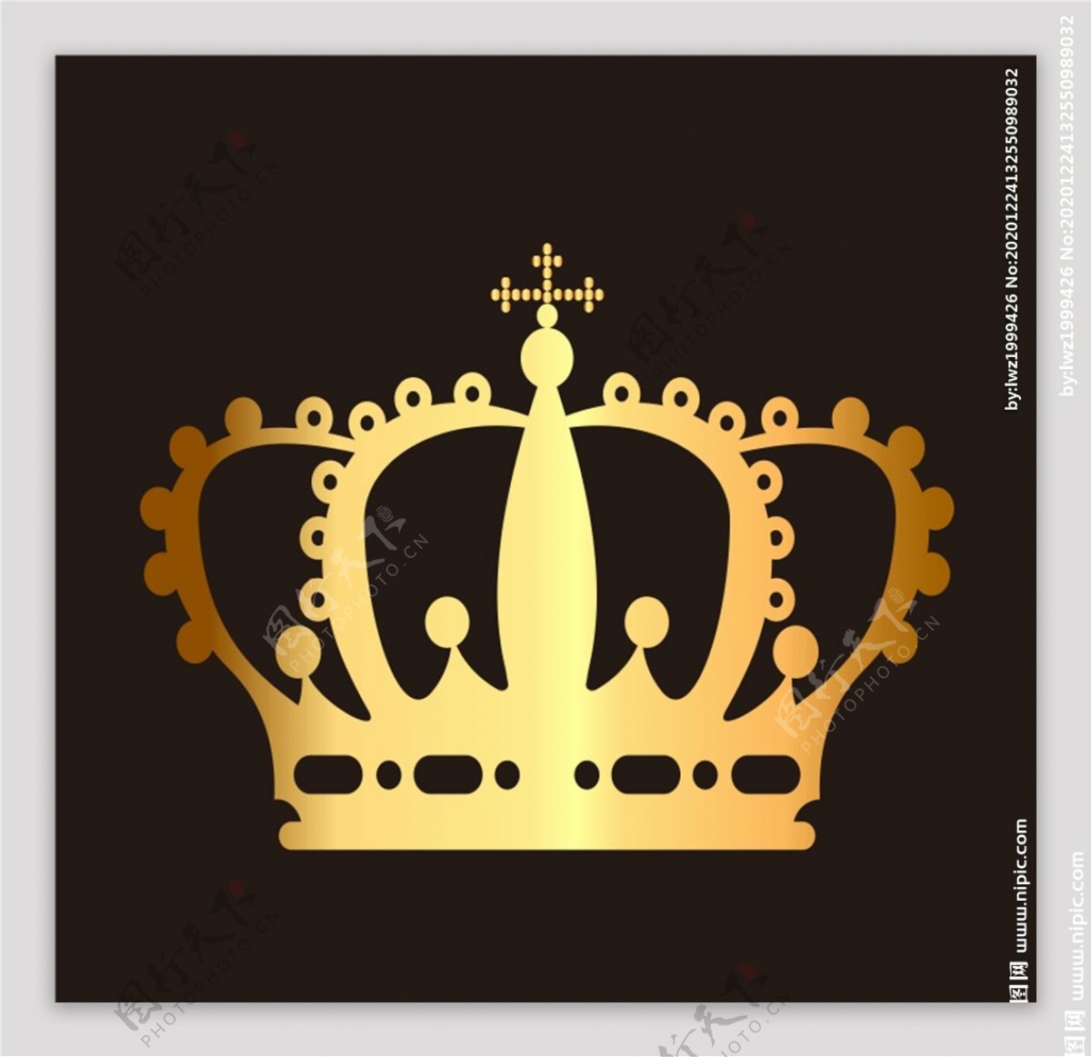 写实王冠 皇冠 头冠 黄金王冠 国王王冠-cg模型免费下载-CG99