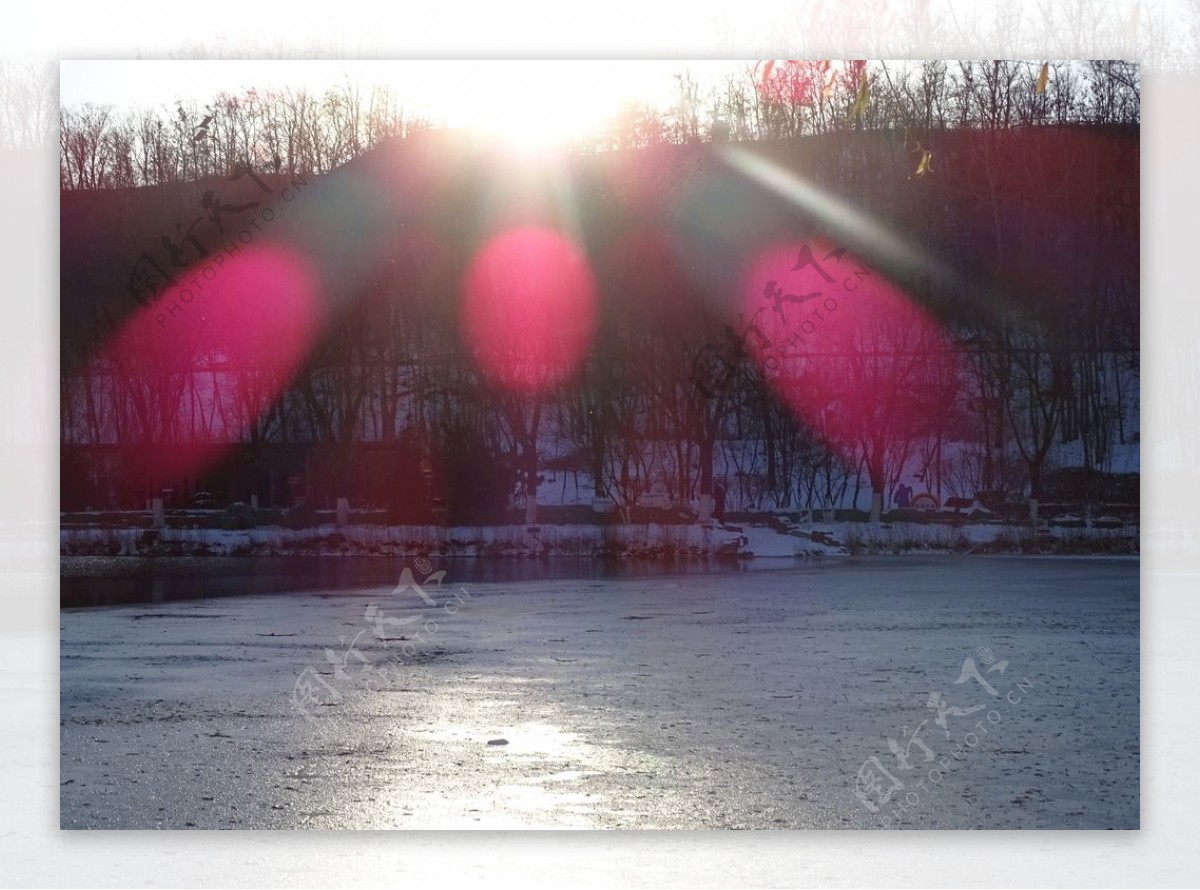 冬日阳光图片